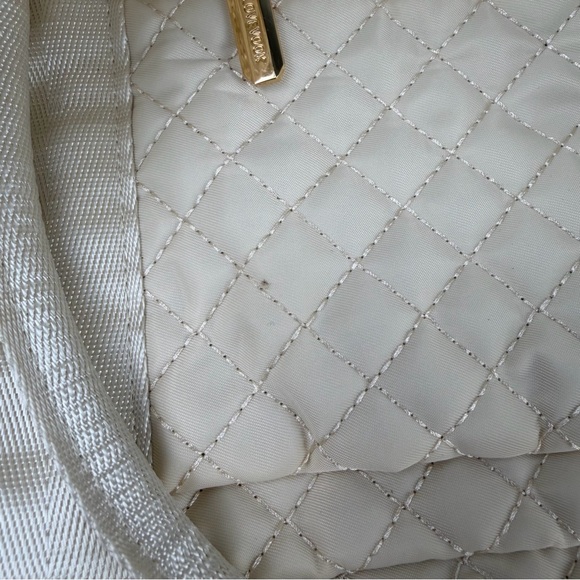 NWT LOVEVOOK Travel Duffle Bag, Weekender Bags Women w Shoe Compartment Cream - Picture 14 of 14